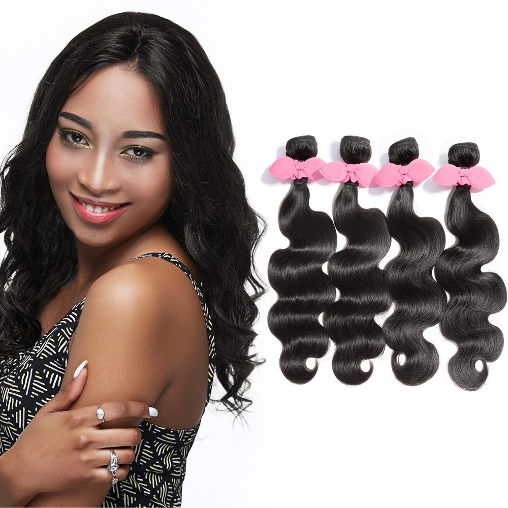 4 Bundles Body Wavy Virgin Brazilian Hair